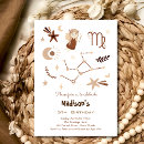 Search for zodiac birthday invitations Mystical