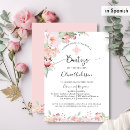 Search for baptism invitations watercolor floral