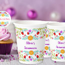 Search for white paper cups flowers