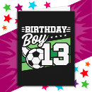 Search for 13th for boy birthday cards For him
