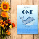 Search for simple blue 1st birthday invitations Boy