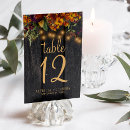 Search for wood table cards Number