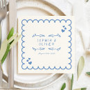 Search for white scalloped napkins Retro