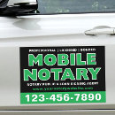 Search for services business bumper stickers mobile notary