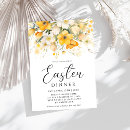 Search for easter dinner invitations Watercolor floral