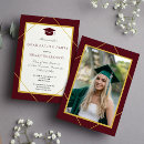 Search for university graduation invitations Calligraphy