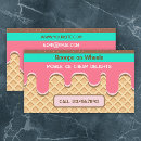 Search for ice cream truck business cards Treat
