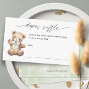 Search for diaper raffle baby shower invitations We can bearly wait