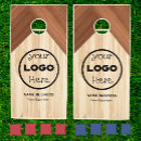 Search for wood grain cornhole sets Employee