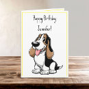 Search for basset hound birthday cards Puppy