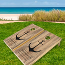 Search for nautical cornhole sets Nautical boat anchor