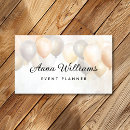 Search for party balloons business cards minimalist