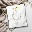 Search for birthday favor bags watercolor floral