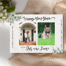 Search for new year moving announcement cards Watercolor