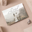 Search for elopement announcement postcards Minimal