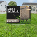 Search for no mow signs Landscaping