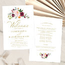Search for burgundy and gold wedding programs Ceremony
