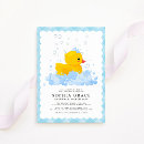Search for rubber ducky invitations Gender neutral