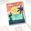 Search for beach change of address postcards We have moved