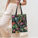 Search for plant tote bags floral pattern