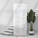 Search for seating chart banners Black and white