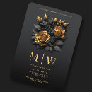 Search for gothic black rose invitations Roses