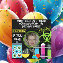 Search for mad science party invitations Scientist