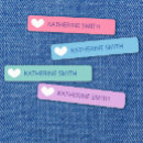 Search for iron on labels Purple