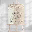 Search for fabulous 60 birthday party decor Gold