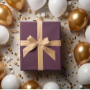 Search for solid dark red wrapping paper Modern