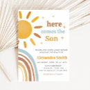 Search for groovy baby shower invitations Sunshine