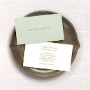 Search for sage green business cards Networking