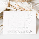 Search for silver invitations typography