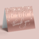 Search for rose gold thank you cards Calligraphy