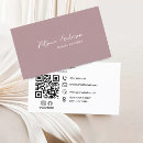 Search for virtual business cards Boho beige