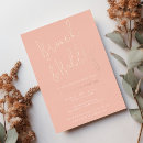 Search for autumn bridal brunch invitations Pink