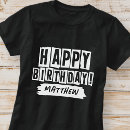 Search for happy tshirts birthday
