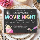 Search for movie night invitations Girl