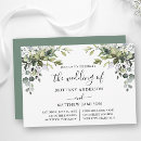 Search for woodland wedding invitations Sage green