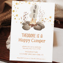 Search for campfire birthday invitations Adventure