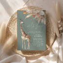 Search for safari invitations Giraffe