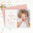 Search for ice birthday invitations rainbow