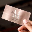 Search for brushed metal business cards corporate