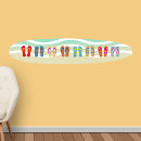 Search for beach wall decals Surfboard