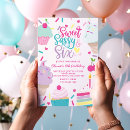 Search for sweet and sassy birthday invitations Ice cream