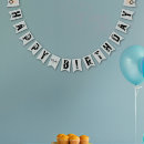Search for birthday party bunting flags Boy