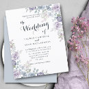 Search for purple and sage wedding invitations Dusty blue