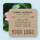 Search for round square business cards Your logo here