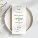 Search for programs for wedding menus Minimalist