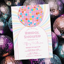 Search for disco bridal shower invitations 70s